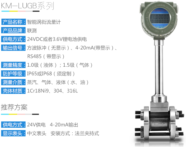 主蒸汽流量計技術參數(shù)圖